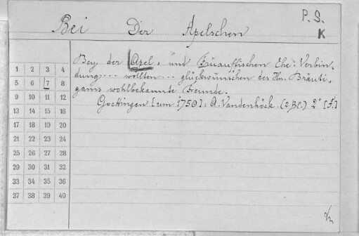 Apel, ... - Arnim, Georg Dietloff von