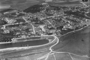 Mühlberg/Elbe von Südwesten