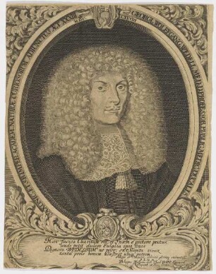 Bildnis des Georgius Wolfgangus Wedelius