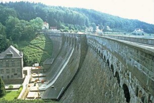 Blick auf Diemel-Talsperre