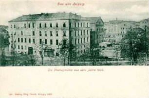 Die Thomasmühle aus dem Jahre 1866 [Das alte Leipzig157]
