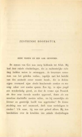 Zestiende hoofdstuk. Eene vrouw en een lijk gevonden