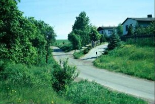 kleine Straßengabelung
