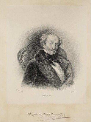 Bildnis von Woldemar von Löwenstern (1776-1858)