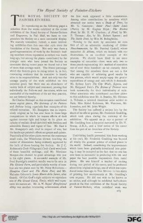 46: The Royal Society of Painter-Etchers
