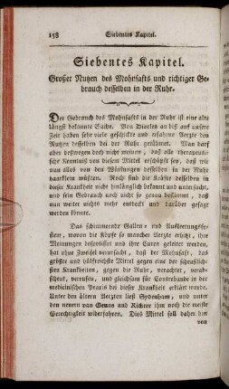 Siebentes Kapitel. Großer Nutzen des Mohnsafts und richtiger Gebrauch desselben in der Ruhr.