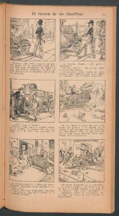 El record de un chauffeur - [Cómic]