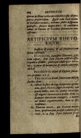 Artificium Rhetoricum.
