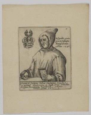 Bildnis des Iohannes de Indagine