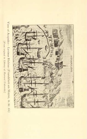 [Aqvapolqve] View of Acapulco - Levinus Hulsius