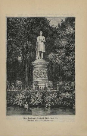 Das Denkmal Friedrich Wilhelms III. ...