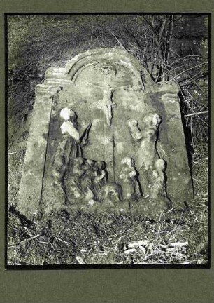 Friedhof. Grabstein. auf. 18. Jh.