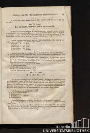 Das VIII. Kapitel. Von Bruchsteinen.