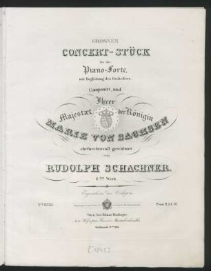 Grosses Concert-Stück für das Piano-Forte, mit Begleitung des Orchesters ; 6tes Werk.