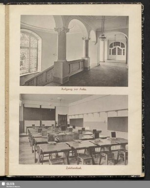 Aufgang zur Aula / Zeichensaal