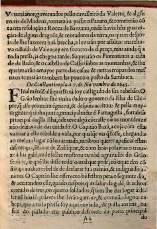 Gazeta do mes. 1644. Janeiro. Fevereiro. Julho/Agosto