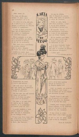 Carta de verano
