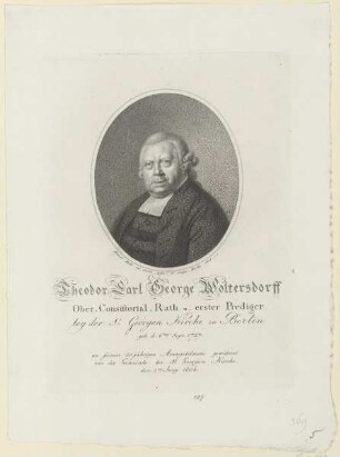 Bildnis des Theodor Carl George Woltersdorff