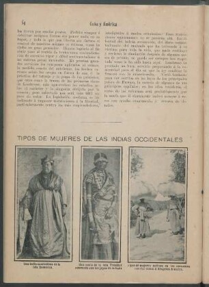 Tipos de mujeres de las indias Occidentales. [Grabados]