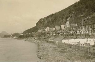 Postelwitz : Postelwitz an der Elbe