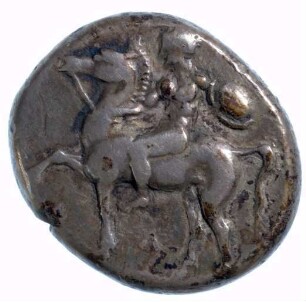 Münze, Didrachme, ca. 420-380 v. Chr.