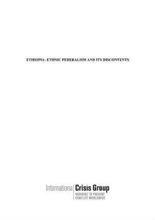Ethiopia: ethnic federalism and its discontents