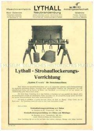Strohauflockerungs-Vorrichtung