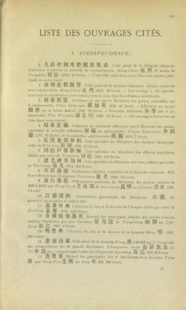 Liste des ouvrages cités