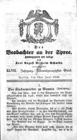 24. Stueck, 12. Juni 1848