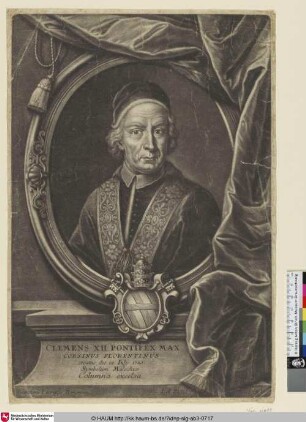 Clemens XII. Pontifex Max