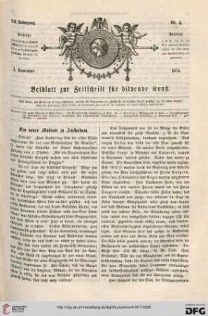 Heft 4 (3. November 1876)