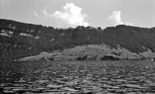 Luzern [Schweiz]: Bürgenstock vom See aus
