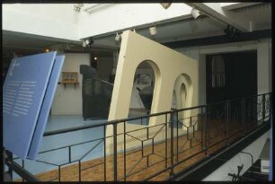 Sonderausstellung "Aufgetaucht" von 1996, Ausstellungsraum