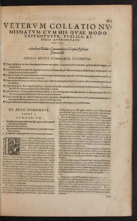 Veterum Collatio Numismatum, Cum His Quae Modo Expenduntur, Publica, Et Regia Authoritate Percusa ...