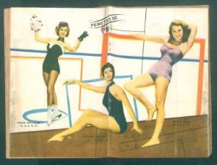 Debbie Reynolds, Colleen Miller, Janet Leigh - [Ilustración] : Pebetas de PBT