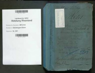 Gerlach, Georg 03.12.1831 - 26.05.1904; Oberbergamtsdirektor, Geheimer Bergrat; ausgeschieden 1901; Prüfungs- und Personalakte Band 2