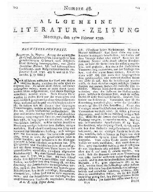 Beckmann, Johann: Sammlung auserlesener Landesgesetze, welche das Policey- und Cameralwesen zum Gegenstande haben. - Frankfurt am Mayn : Andreä Th. 6. - 1788