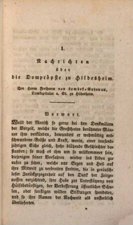 Mittheilungen geschichtlichen und gemeinnützigen Inhalts : e. Zeitschr. für d. Fürstenthum Hildesheim u. d. Stadt Goslar. 2, 2. 1833