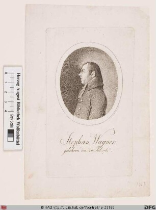 Bildnis Stephan Wagner