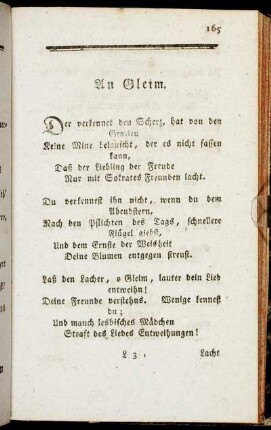 An Gleim