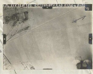 Gegend nördlich der Straße Moosach-Milbertshofen an der Bahnstrecke nach Feldmoching (1200 m)