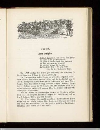 8. Nach Galizien