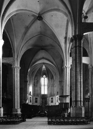 Todi. Kirche San Fortunato (nach 1292)