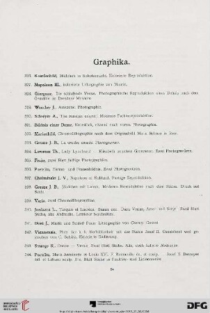 Graphika und Miniaturen (Nr. 326-370)
