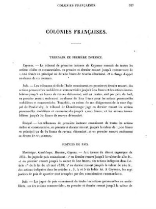 Colonies Françaises.