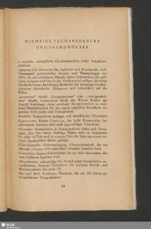 Wichtige Fachausdrücke Und Fremdwörter