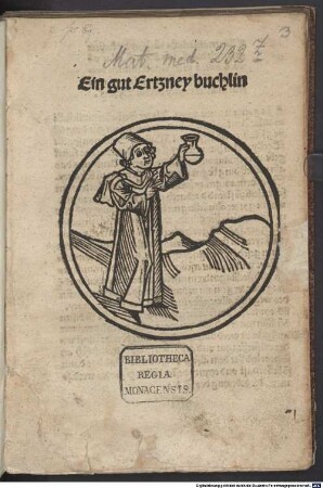 Artzney Büchlein der Kreutter, oder Margarita medicine