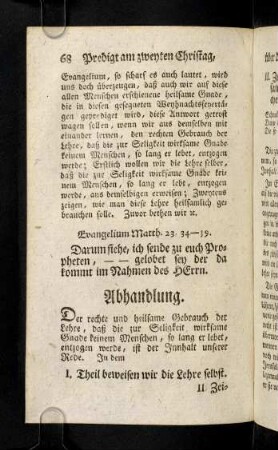 68-78, Abhandlung
