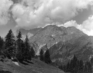 Kärnten, Gams-Kofel und Mooskofel in den Kärntner Alpen am Plöckenpass
