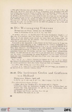 34-47. Die berittenen Grafen und Gräfinnen von Holland